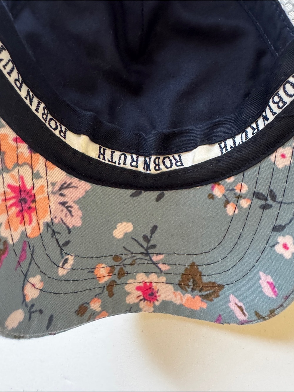 Robin Ruth Baseball Cap HAWAII Mesh Floral Adjustable One Size - Picture 7 of 8